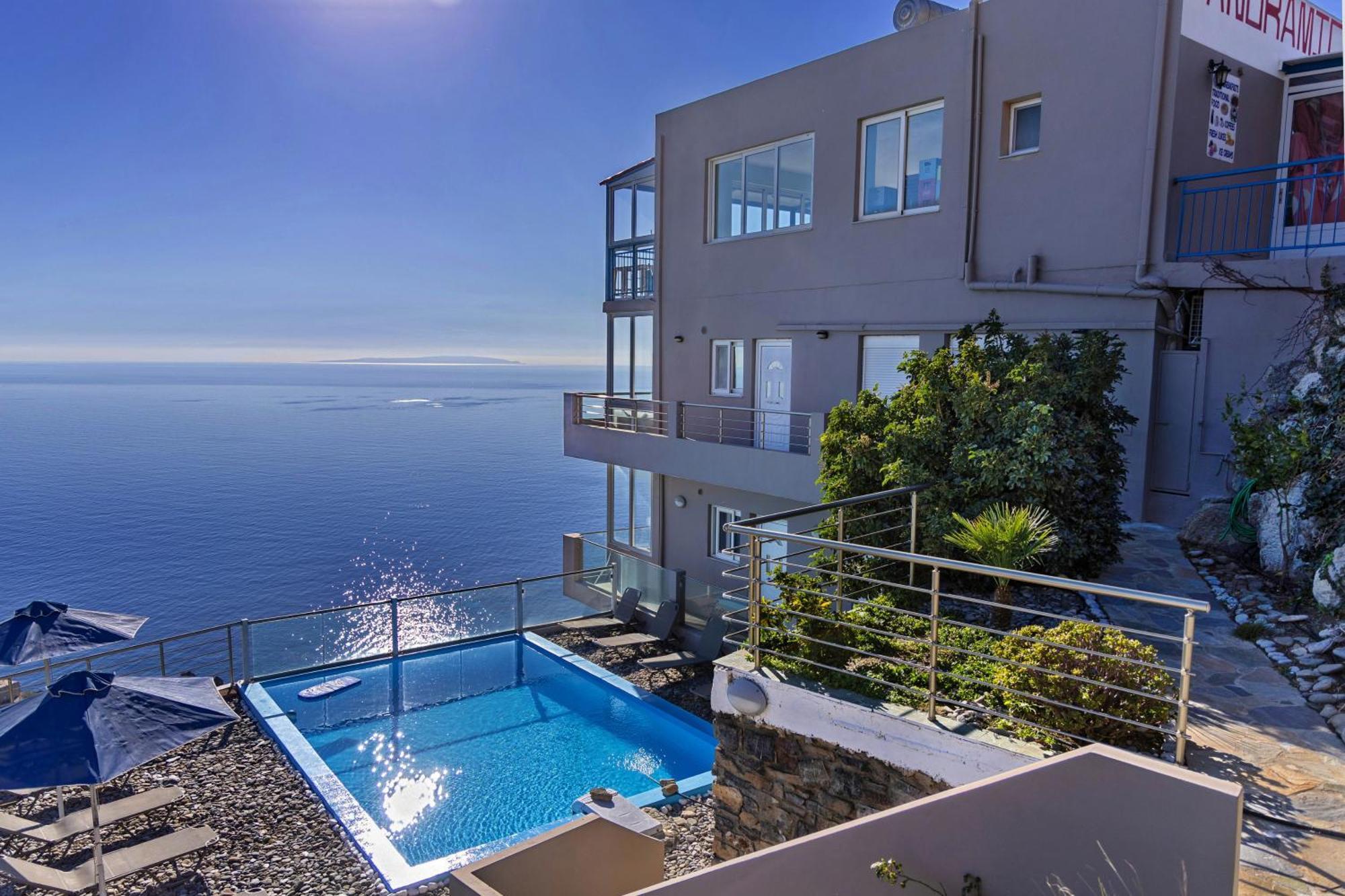 Akrotiri Panorama- Luxury Rental Apartments With Sea View Rodakino Eksteriør bilde