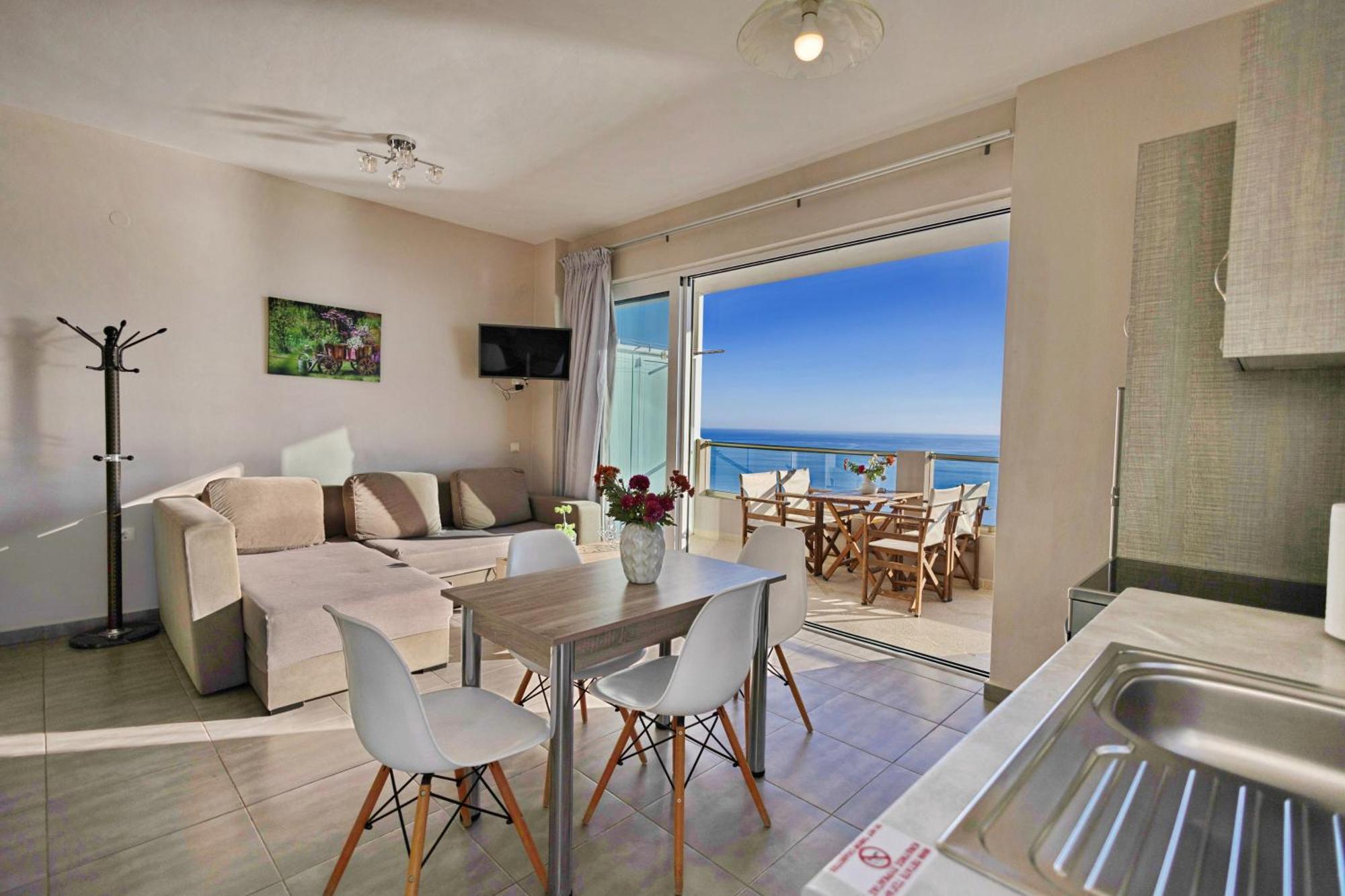 Akrotiri Panorama- Luxury Rental Apartments With Sea View Rodakino Eksteriør bilde