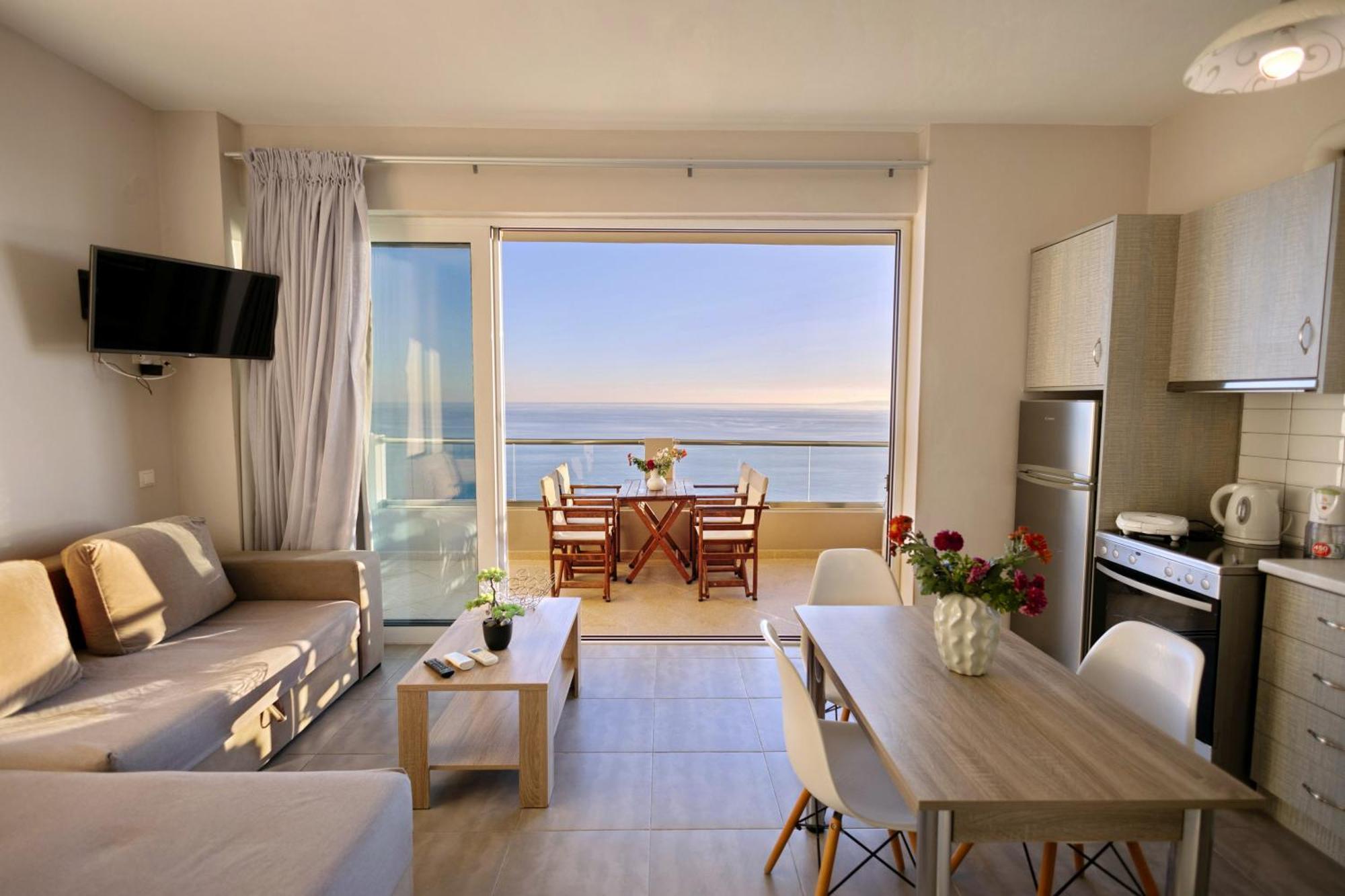 Akrotiri Panorama- Luxury Rental Apartments With Sea View Rodakino Eksteriør bilde